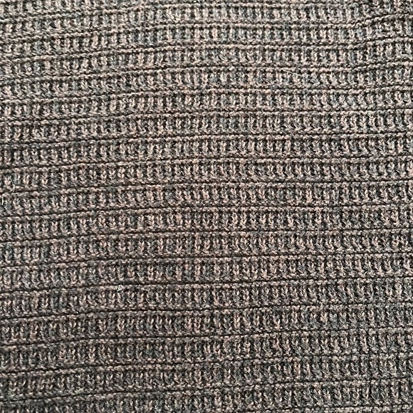 NWT Tasso Elba Quarter-Zip Mock Neck Cotton Brown Sweater Size S - Picture 7 of 13